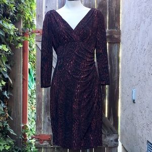 Ralph Lauren Dress Animal Print Size 6